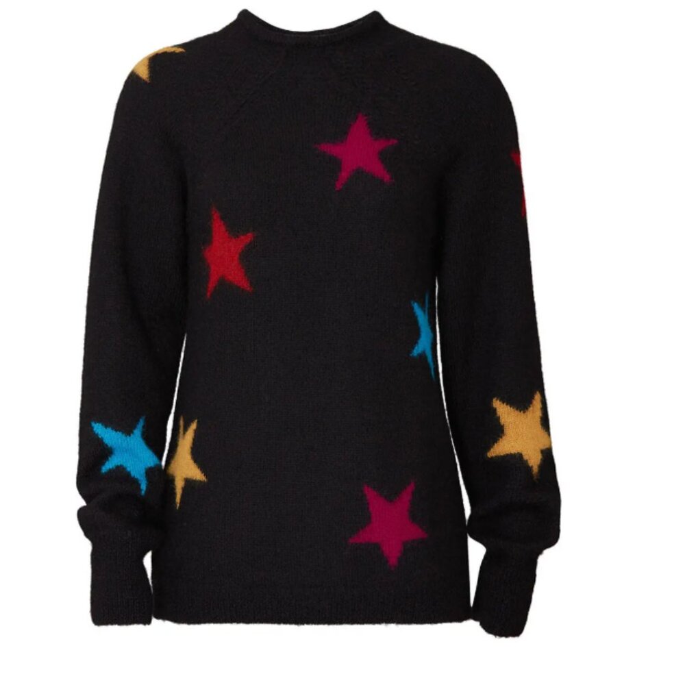 VEDA Alpaca Wool Star Sweater Size XS/S Rent the Runway RTR $398 msrp